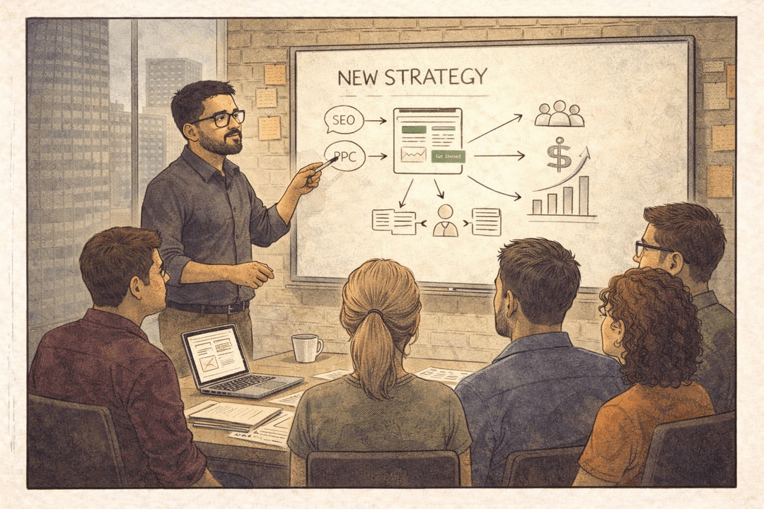 Team expansion for conversion-focused web projects