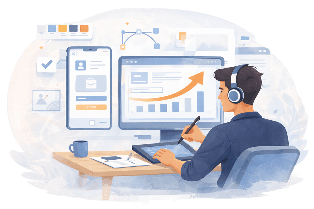 Early website strategy experiments with clients