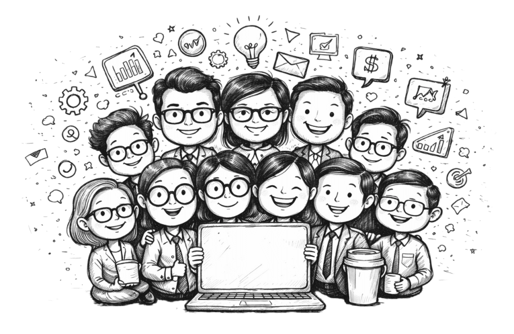Team illustration