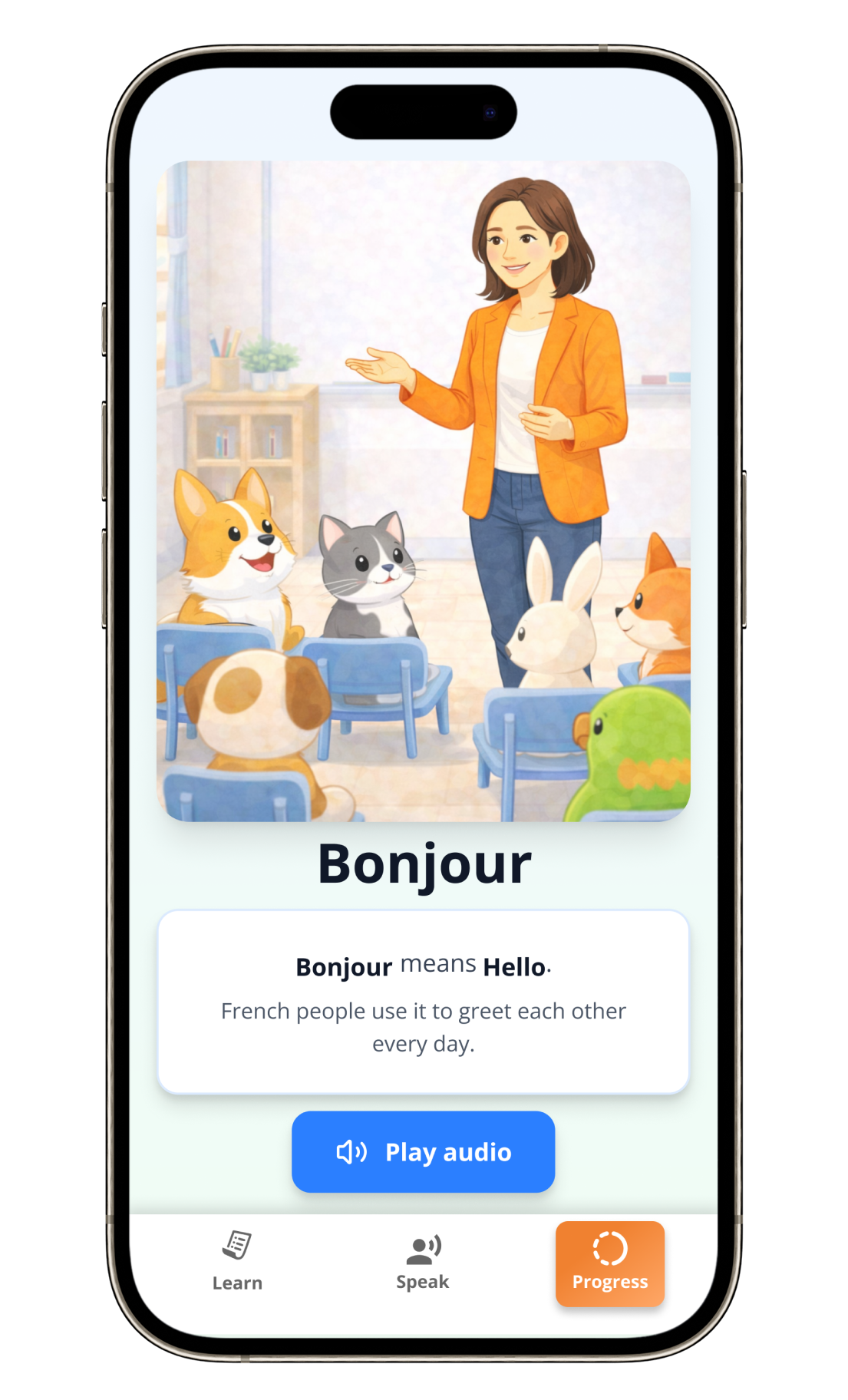 Touchstone App Screen